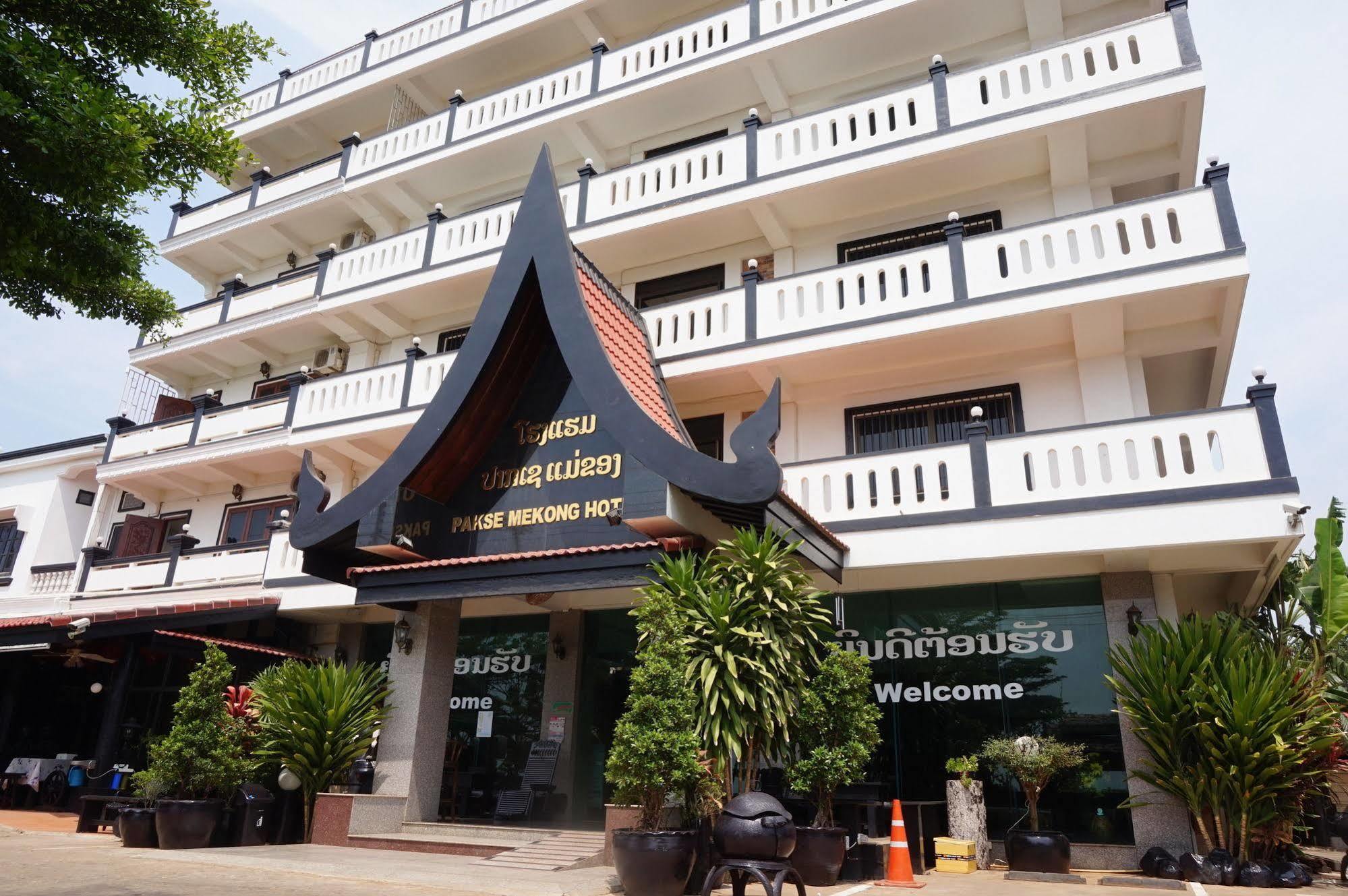 Pakse Mekong Hotel Exterior foto