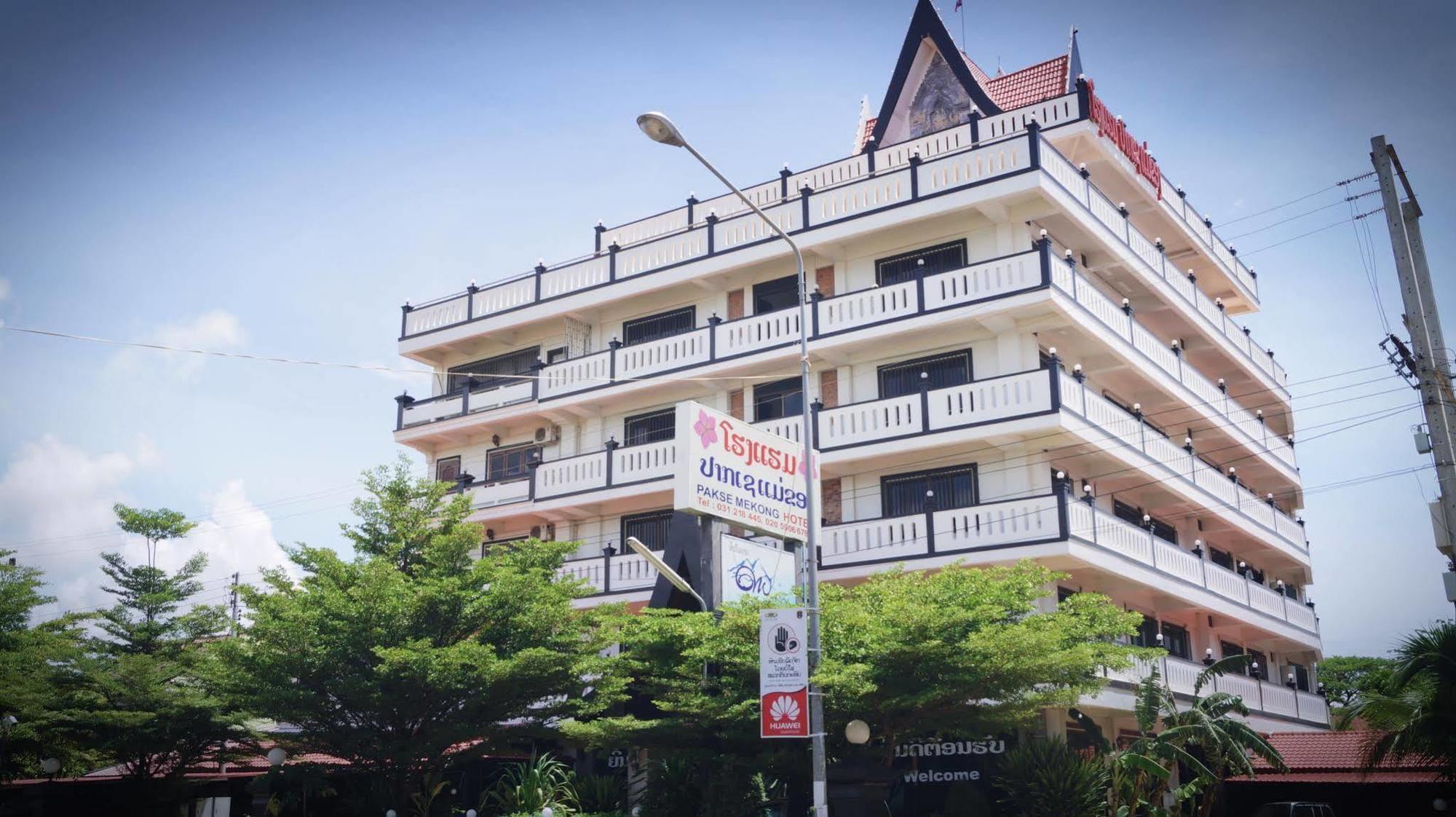 Pakse Mekong Hotel Exterior foto